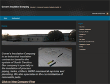 Tablet Screenshot of covansinsulation.com